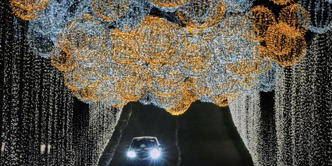 Σε εορταστικούς ρυθμούς αυτοκινητόδρομος στην Πενσυλβάνια