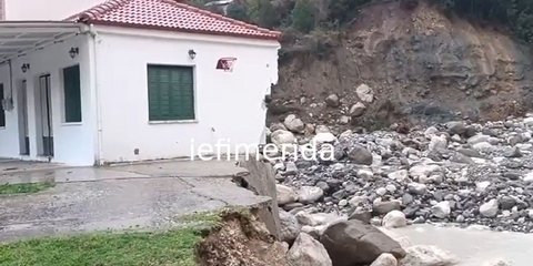 Κατολισθήσεις στα Τζουμέρκα