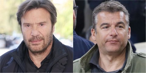 Στράτος Τζώρτζογλου (αριστερά) και Γιώργος Λιάγκας (δεξιά) 