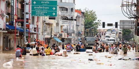 Φονικές πλημμύρες στην Ταϊλάνδη
