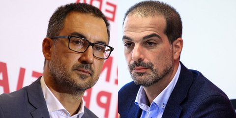 Αλέξης Χαρίτσης και Γαβριήλ Σακελλαρίδης