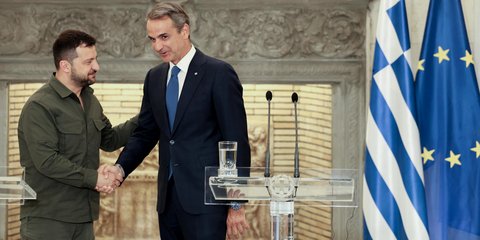 Zelensky is expected to visit Athens