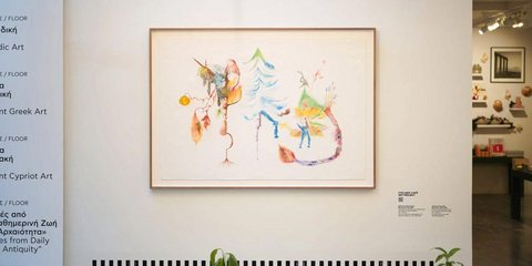 Έργο της Valentina Bartolini/ Φωτογραφία: Μουσείκο Κυκλαδικής Τέχνης