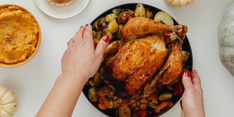 Γεμιστή γαλοπούλα / Φωτογραφία: Unsplash