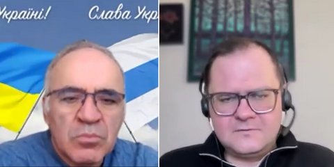 Ο Γιούρι Κασπάροφ στο iefimerida