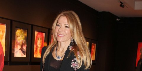 Η Μαριάννα Λάτση σε statement εμφάνιση με μίνι φόρεμα στο αγαπημένο της μοτίβο