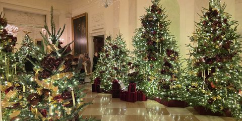 Μέσα στον Χριστουγεννιάτικο Λευκό Οίκο
