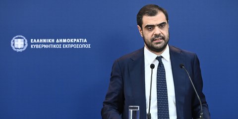 Ο κυβερνητικός εκπρόσωπος Παύλος Μαρινάκης