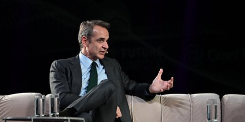 Ο Κυριάκος Μητσοτάκης 