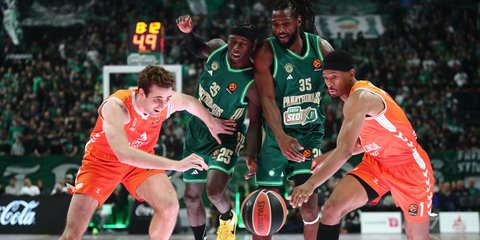 Εντός έδρας ήττα για τον Παναθηναϊκό AKTOR από τη Βαλένθια