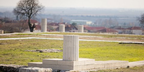 Ο αρχαιολογικός χώρος της Πέλλας 