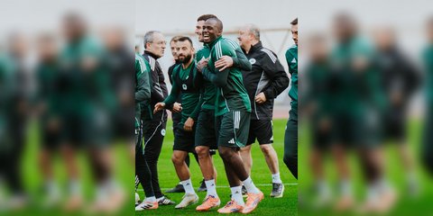 Στιγμιότυπο από την πρώτη προπόνηση του Ανδρέα Τετέι με τον Παναθηναϊκό