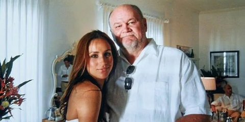 Η Μέγκαν Μαρκλ με τον πατέρα της, Τόμας 