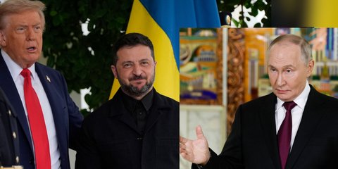 Τραμπ, Ζελένσκι, Πούτιν