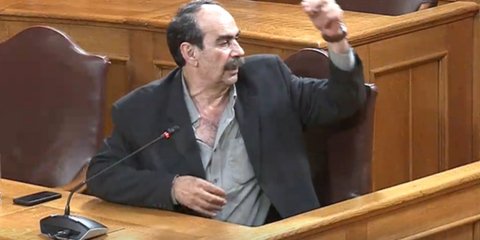 Ο Γ. Ξυλούρης ή «φραπές» στην Εξεταστική της Βουλής 