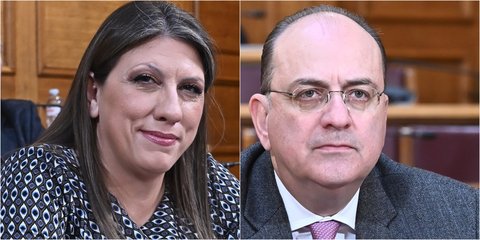 O Μακάριος Λαζαρίδης και η Ζωή Κωνσταντοπούλου