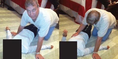 Αρχεία Επστάιν: Σάλος με τις φωτό του πρώην πρίγκιπα Άντριου πάνω από γυναίκα