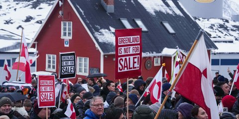 Διαμαρτυρία στη Γροιλανδία