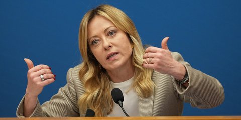Η πρωθυπουργός της Ιταλίας, Τζόρτζια Μελόνι