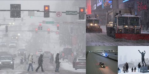 Η φονική χιονοθύελλα και το κύμα αρκτικού ψύχους παραλύουν μεγάλο μέρος των ΗΠΑ 