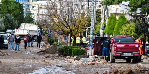 Η επομενη μέρα της κακοκαιρίας