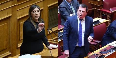 Ζωή Κωνσταντοπούλου και Δημήτρης Καιρίδης