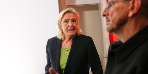 Η επικεφαλής της γαλλικής ακροδεξιάς, Μαρίν Λεπέν