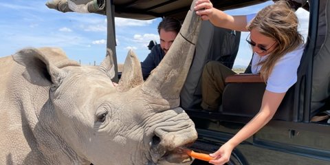 Το ταξίδι της Νίνα Φλορ και του Φίλιππου Ντε Γκρες στην Αφρική