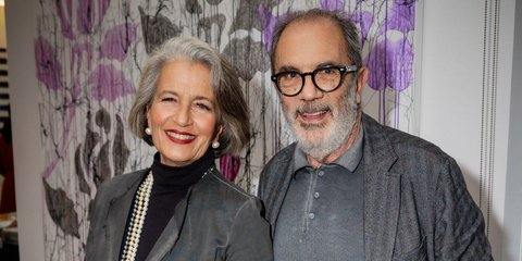 Λουκία Παπαδάκη -Τίμος Τζάννες: Η matchy matchy εμφάνιση του ζευγαριού σε φιλανθρωπικό γεύμα