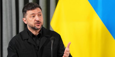 Ο πρόεδρος της Ουκρανίας, Βολοντίμιρ Ζελένσκι