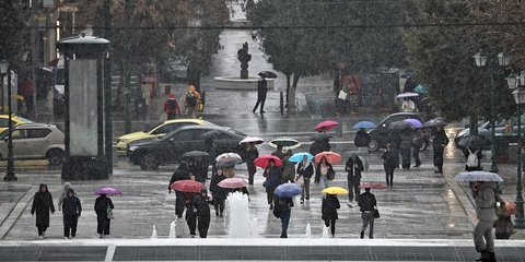Βροχές στην Αττική
