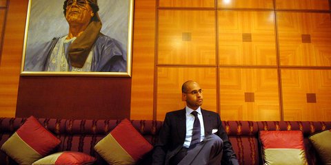 Ο Σαΐφ αλ-Ισλάμ Καντάφι, ο άλλοτε «διάδοχος» του Μουαμάρ Καντάφι / ΑΡ