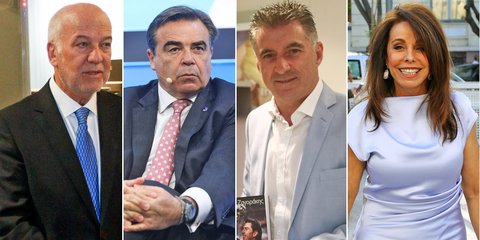 Γιώργος Φλωρίδης, Μαργαρίτης Σχοινάς, Θοδωρής Ζαγοράκης,, Βούλα Πατουλίδου