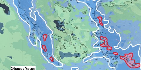 Βροχές και καταιγίδες σήμερα (17/2) στη χώρα