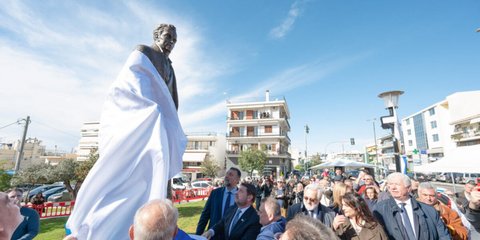 Αποκαλυπτήρια του αγάλματος του Ιωάννη Καποδίστρια 