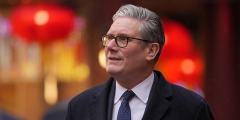 Ο Βρετανός πρωθυπουργός και ηγέτης των Εργατικών, σερ Κιρ Στάρμερ