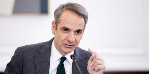 Ο πρωθυπουργός Κυριάκος Μητσοτάκης