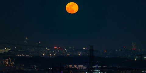 Πανσέληνος στο Πεκίνο 