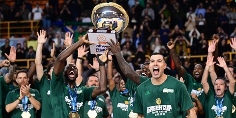 Ο Παναθηναϊκός κυπελλούχος Ελλάδας