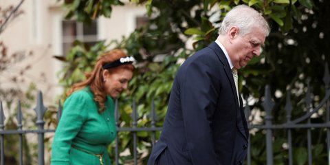 Ο πρώην πρίγκιπας Άντριου με την Σάρα Φέργκιουσον