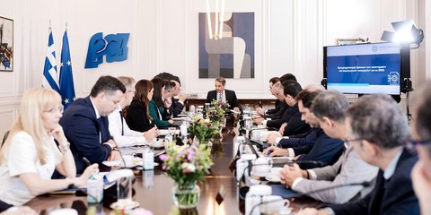 Η συνεδρίαση του Κυβερνητικού Συμβουλίου Οικονομικής Πολιτικής