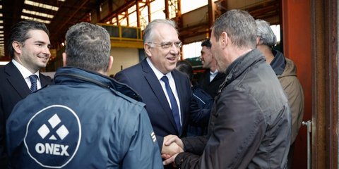 Τάκης Θεοδωρικάκος: «Η νέα επένδυση στα Ναυπηγεία Ελευσίνας ενισχύει την βιομηχανική βάση της χώρας και δημιουργεί νέες θέσεις εργασίας» 