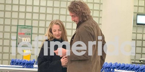 Ο Στέφανος Τσιτσιπάς με τη σύντροφό του στο Άμστερνταμ