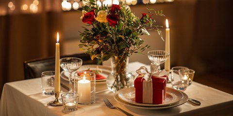 Δείπνο με κεριά την Ημέρα του Αγίου Βαλεντίνου