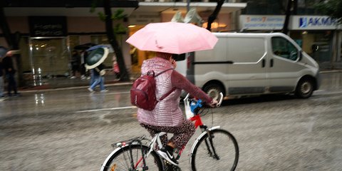 ποδηλατο ομπρελα