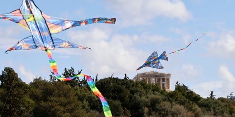 Χαρταετοί στην Αθήνα