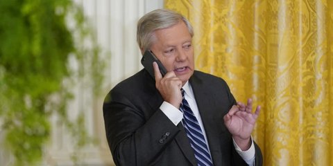 Ο Αμερικανός γερουσιαστής και σύμμαχος του Ντόναλντ Τραμπ, Λίντσεΐ Γκρέιαμ