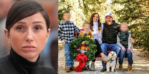 Η Κούρι Ρίτσινς και η οικογένειά της