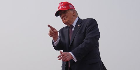 Ο πρόεδρος των ΗΠΑ, Ντόναλντ Τραμπ 