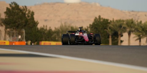 Μηχανοκίνητο της F1 στη πίστα του Μπαχρέιν